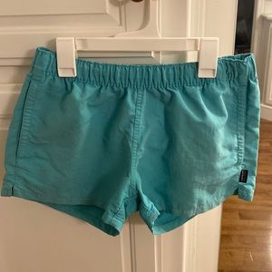 Patagonia barely baggie shorts size small turquoise